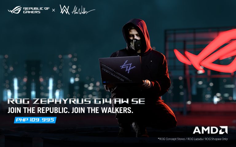 ROG Zephyrus G14 Alan Walker SE Now Available in the Philippines