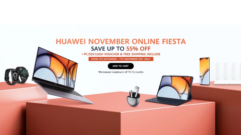 Catch Huawei’s Best Offers in 2021 at the 11.11 Fiesta Sale