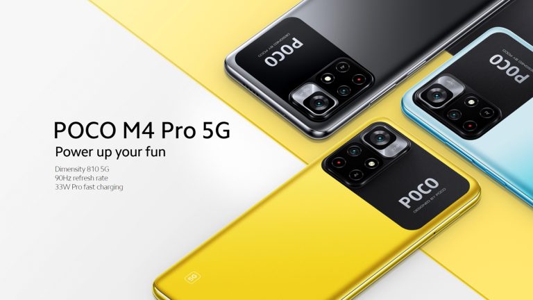Power Up! – POCO M4 Pro 5G Announced