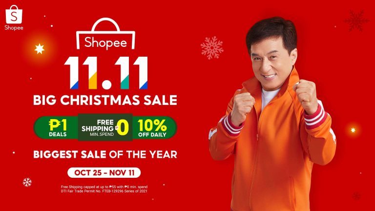 Shopee Launches 11.11 Big Christmas Sale with Unbeatable Deals