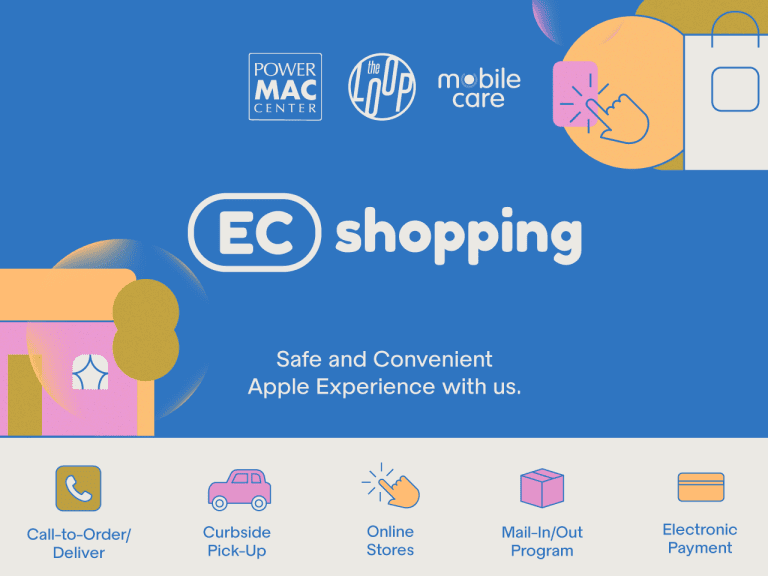 Stay Safe while Holiday Shopping with Power Mac Center’s EC Shopping