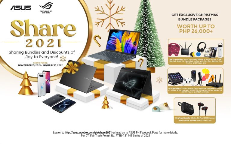 The ASUS and ROG Share 2021 Holiday Promotion Begins