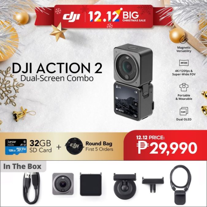 DJI Action 2 Dual-Screen Combo Shopee