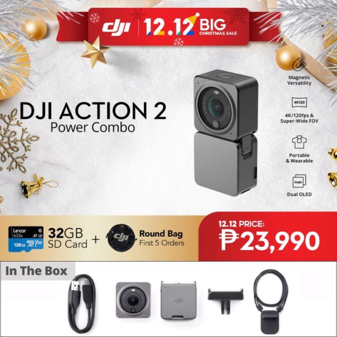 DJI Action 2 Power Combo Shopee