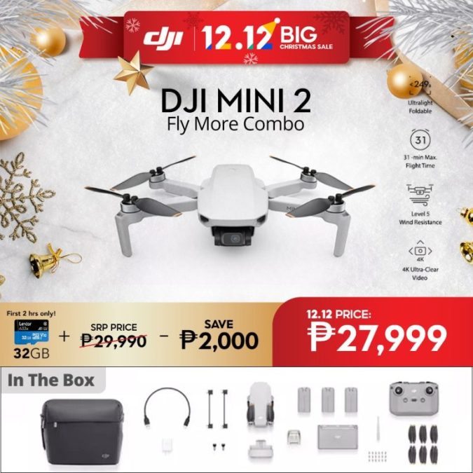 DJI Mini 2 Fly More Combo Shopee