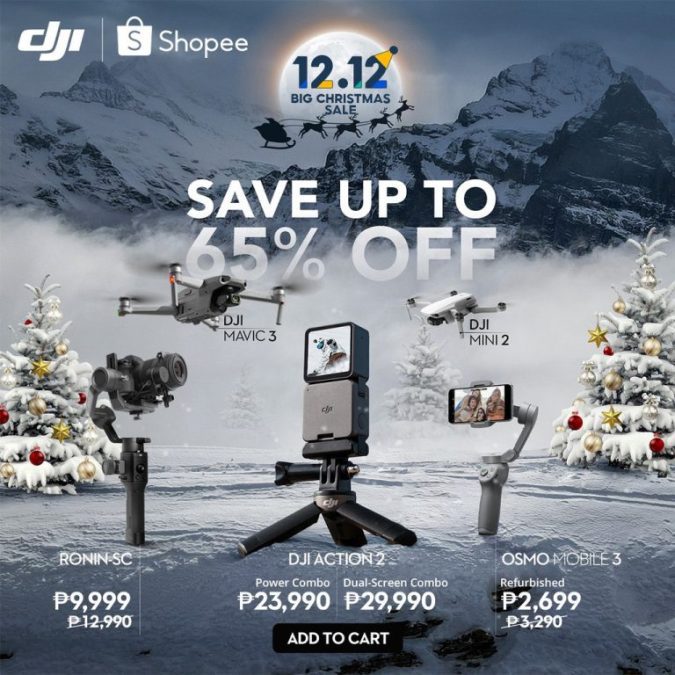Don’t Miss these DJI Deals this 12.12 on Shopee