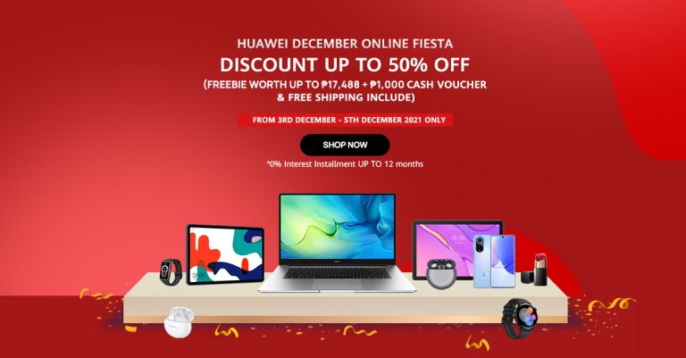 HUAWEI December Online Fiesta
