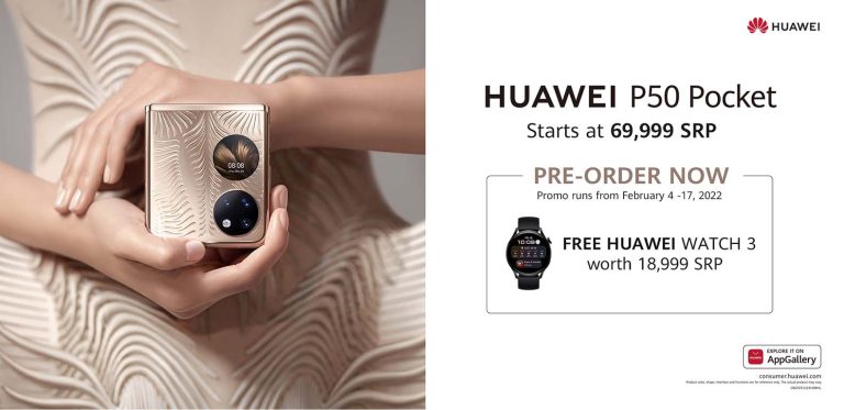 Preorder HUAWEI P50 Pocket