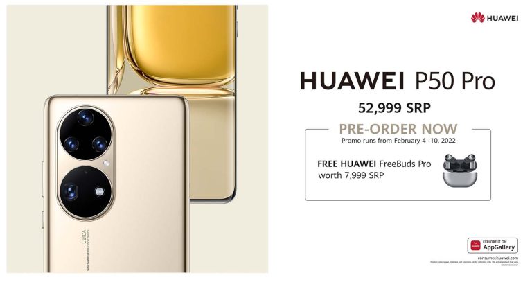 Preorder HUAWEI P50 Pro