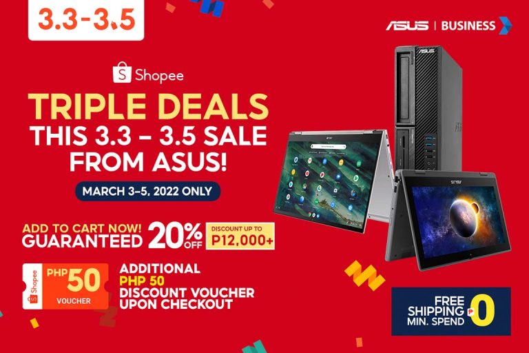 Exclusive 3.3 Shopee Sale Prices on the ASUS Expert Series