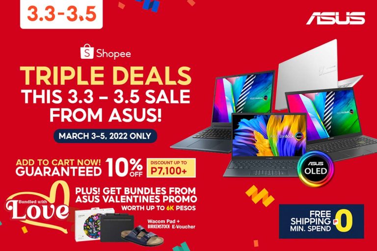 Get Creative with a New ASUS Laptop this 3.3 Shopee Sale