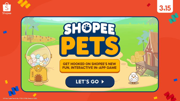 Shopee Pets Launched, a New Fun and Interactive In-App Game