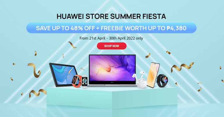 Enjoy your Summer with Gadgets from the Huawei Summer Fiesta Sale