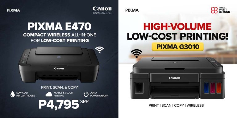 Find Your Perfect Printing Partner – Canon PIXMA E-Series and G-Series