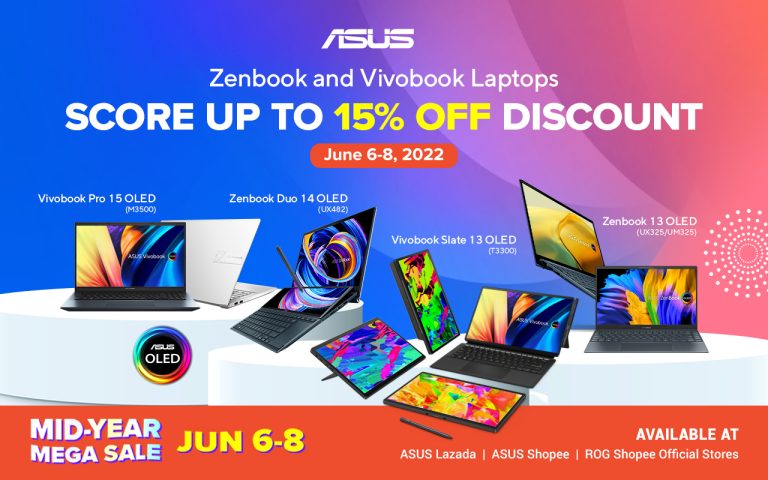 It’s Raining and Pouring Discounts on Zenbook and Vivobook