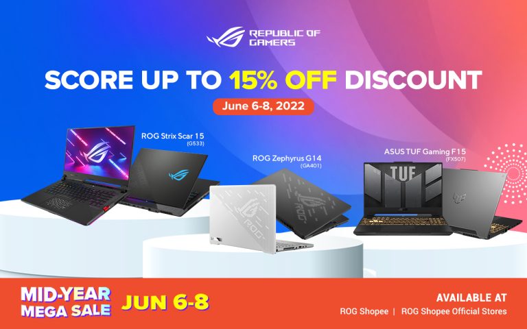 The Most Powerful Gaming Laptops join the 6.6 Mid-Year Sale