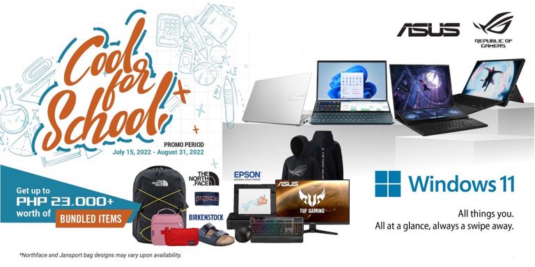 ASUS and ROG Announced Cool for School 2022 Promo