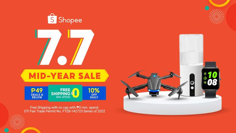 Get these Bagsak-Presyo Tech Items at the Shopee 7.7 Mid-Year Sale