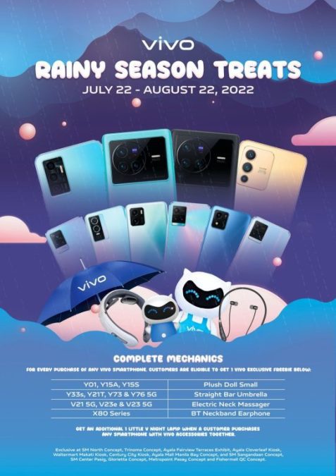 Score Exciting Freebies on the vivo Rainy Season Treats Promo