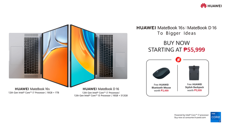 HUAWEI Back-to-School Promo – HUAWEI MateBooks on Sale