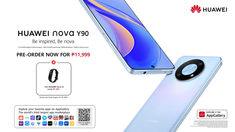 HUAWEI nova Y90 Launched, Pre-Order Opens for PhP 11,999