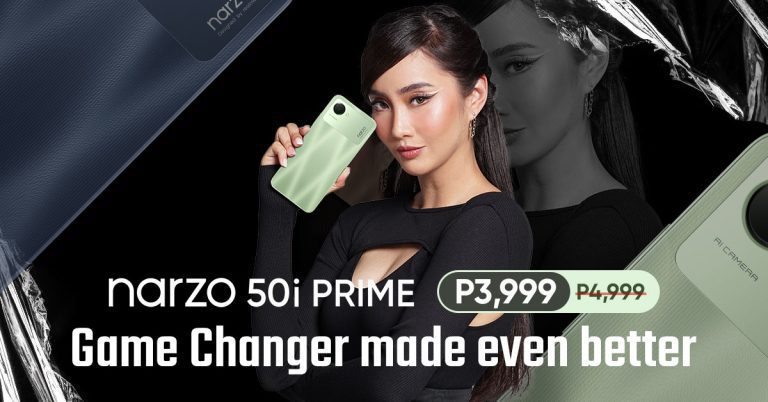 Get the narzo 50i Prime at a Limited Time Offer of Only PHP 3,799