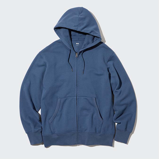 Men’s Sweat Full Zip Long Sleeve Hoodie