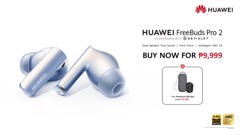 Take your music listening experience to the next level with the HUAWEI FreeBuds Pro 2