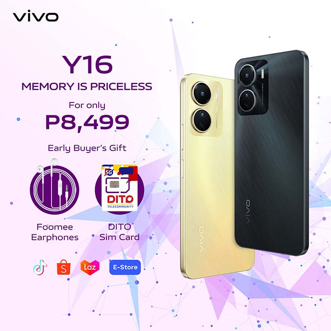 vivo Y16 price