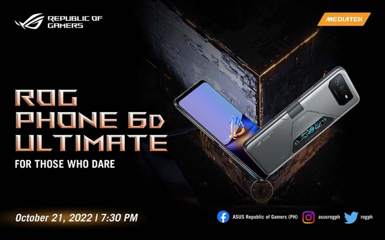 ROG Phone 6D Ultimate Series to be Launched on October 21