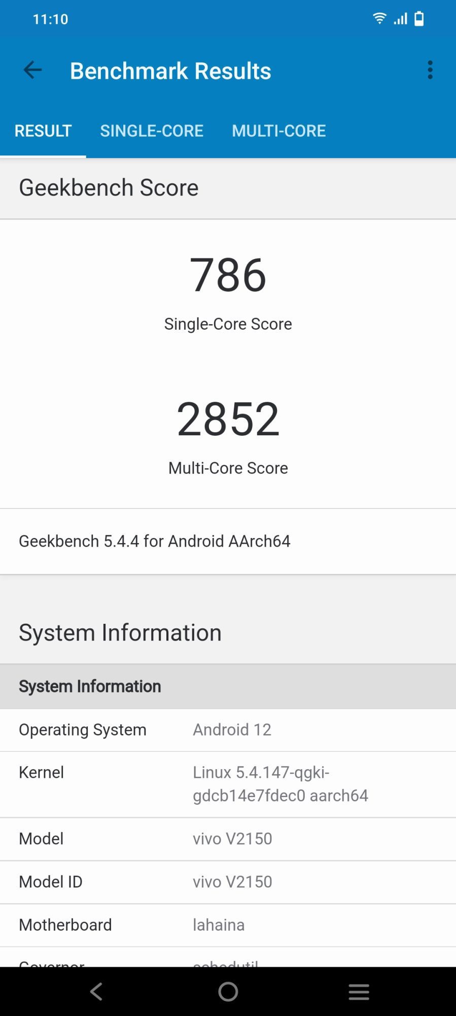 Geekbemch 5