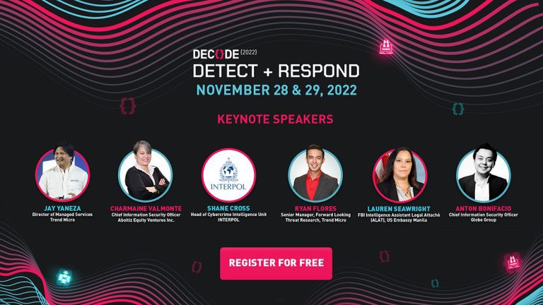 Industry Professionals on DECODE 2022 Detect & Respond