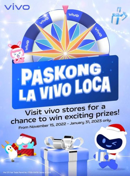 Paskong La vivo Loca – vivo Christmas Giveaway Festival