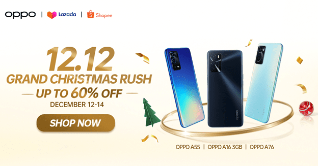 Choose Joy with the OPPO 12.12 Grand Christmas Rush