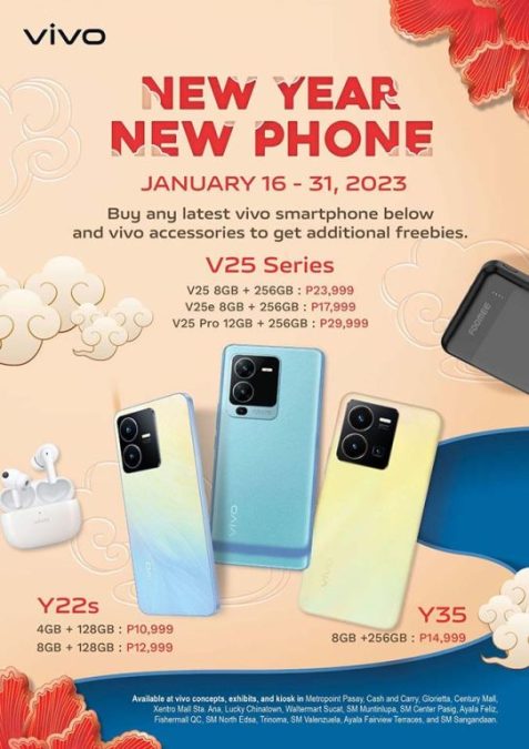 Start 2023 with Exclusive vivo Freebies when Buying vivo Phones