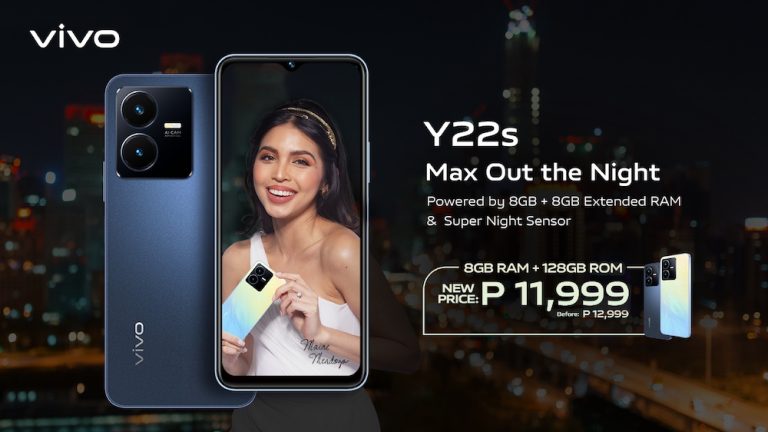 vivo Y22s now made even more Affordable for PHP 11,999