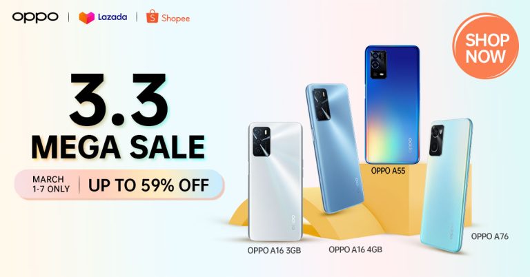 Mega Discounts on OPPO Devices at the OPPO 3.3 Mega Sale