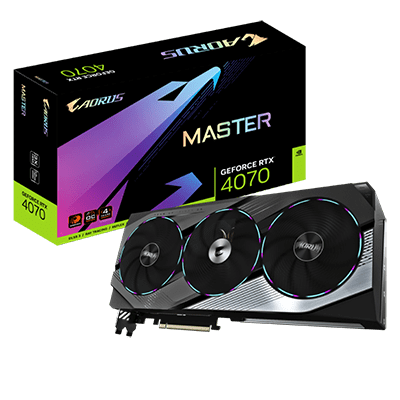 AORUS GeForce RTX 4070 MASTER 12G