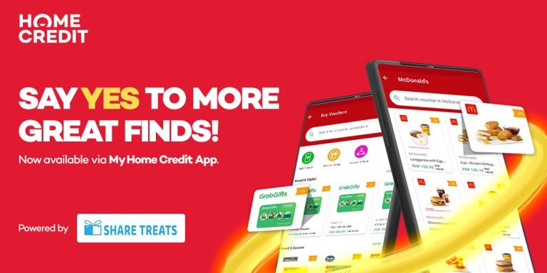 GrabGifts and other E-Vouchers Available in My Home Credit App