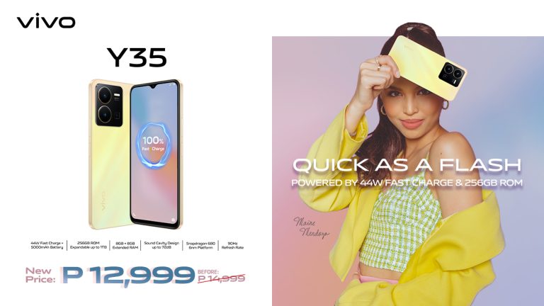 vivo Y35 Now Available at a Discounted Price of PHP 12,999