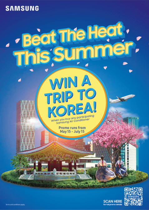 Join Samsung’s Beat The Heat Trip to Korea Raffle Promo