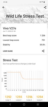 vivo V27e 3DMark 5