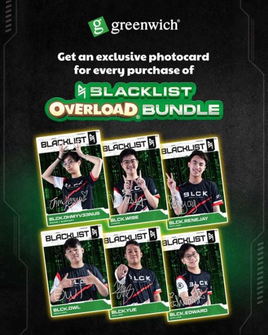 Blacklist Overload Bundle Photocards
