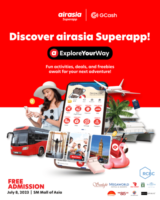 Explore the World with the New airasia Superapp