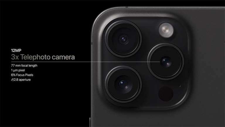 3x Telephoto Camera (iPhone 15 Pro)