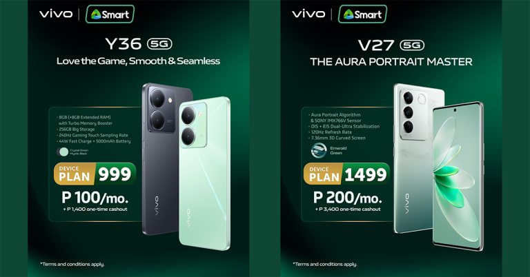 Get these vivo 5G Smartphones on Smart Signature Plans