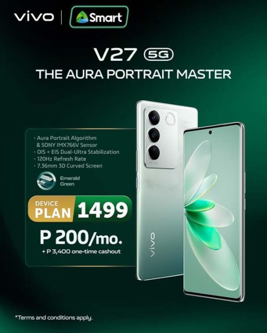 vivo V27 5G on Smart Signature Plans