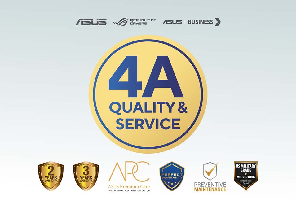 ASUS 4A warranty