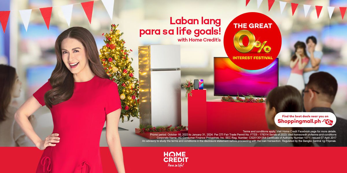 Home Credit Great 0% Festival with New Ambassador Marian Rivera