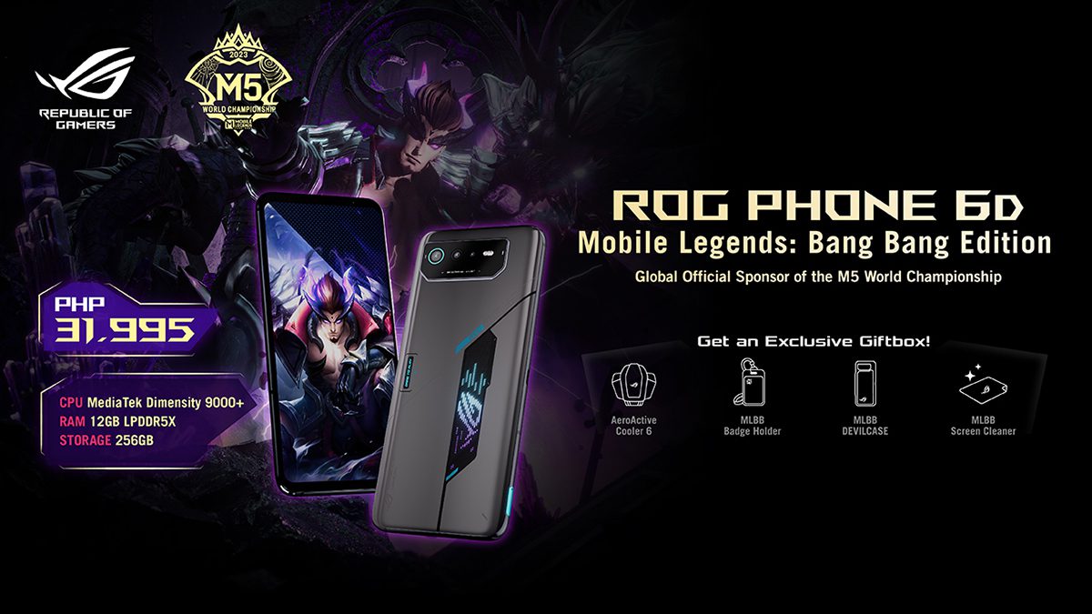 ROG Phone 6D MLBB Special Edition Launched in PH